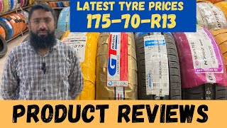 Latest Tyre Prices in Pakistan  Product Reviews  17570R13 [upl. by Lohner]