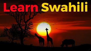 Learn Swahili While You Sleep 😀 Most Important Swahili Phrases and Words 😀 EnglishSwahili [upl. by Auot]