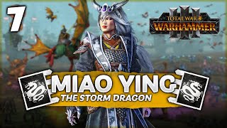 WAGING WAR IN THE WARPSTONE DESERT Total War Warhammer 3  Miao Ying  Grand Cathay Campaign 7 [upl. by Weaks]