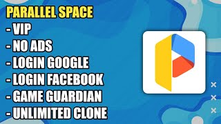 Parallel Space Mod Terbaru Support Login Google  Facebook [upl. by Accissej]