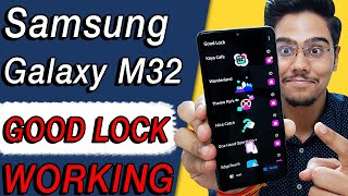 Samsung M32 Good Lock WorkingAmazing Features Install Now [upl. by Had975]