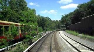 Führerstandsmitfahrt SBahn Berlin Wannsee  Zehlendorf [upl. by Htebiram]