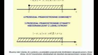 Matura matematyka 14 Przedziały i Zbiory  zadania [upl. by Kosel638]