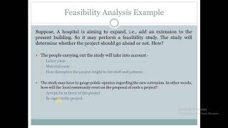 Feasibility Analysis Example  Reallife Example of Feasibility Analysis in System Analysis amp Design [upl. by Dickerson]