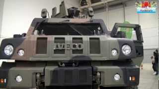 Lince Iveco Esercito Italiano  Blindato Militare al Tuning Show di Roma [upl. by Ardnic]