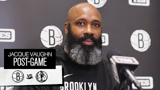 Jacque Vaughn  PostGame Press Conference  Dallas Mavericks [upl. by Geffner]