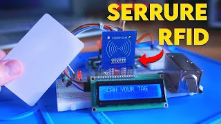 Réaliser un système de serrure RFID avec lArduino 🔒 [upl. by Hamann]