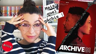 Mon avis sur ARCHIVE 81  No spoilers [upl. by Kellyn]