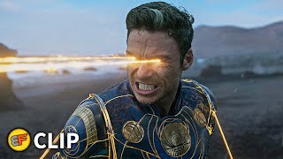 Eternals vs Ikaris  Final Fight Scene Part 2  Eternals 2021 IMAX Movie Clip HD 4K [upl. by Rialcnis]