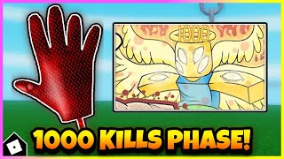 How to get 1000 Phase KILLSTREAK  SHOWCASE in SLAP BATTLES Apostle of Judgement Badge ROBLOX [upl. by Ymeon791]