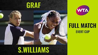 Stefanie Graf vs Serena Williams  Full Match  1999 Evert Cup Final [upl. by Neerehs771]