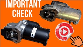 How to Bench Test amp Inspect Starter Motor  Ford Transit [upl. by Anneiv813]