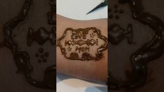 blade se bahut hi Sundar tatoo mehandi design [upl. by Edris62]