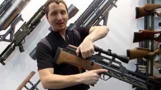 Evanix Max ML Bullpup Air Rifle  IWA 2014 [upl. by Nirik]