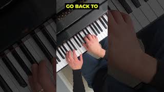 Easy Piano Tutorial quotChasing Carsquot by Snow Patrol shorts chasingcars snowpatrol [upl. by Schrick]