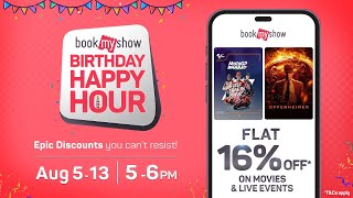 BookMyShow Birthday Happy Hour [upl. by Nalyac456]