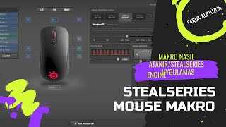 STEELSERİES MOUSE MAKRO ATAMA STEELSERİES RİVAL 110 MACRO stealseries [upl. by Sabanrab]