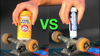 SKATE WAX vs DEODORANT [upl. by Ellwood]