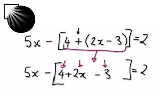 Video 101  Practice  Equations with minus brackets [upl. by Mellisa556]