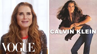 Brooke Shields Tells the Story Behind Her 80s Calvin Klein Jeans Campaign  Vogue [upl. by Haroppizt]