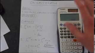 Casio Fx 991ES Plus Calculus Integration and Differentiation Tutorial [upl. by Joshua256]