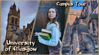 University of Glasgow Campus Tour  Hogwarts vibes  UofG 2022 [upl. by Ardolino126]