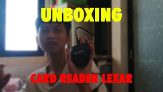 Unboxing Lexar Professional 3 In 1 Card Reader [upl. by Trefler794]