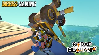 Epic Warehouse Jump  Scrap Mechanic Survival [upl. by Gianni980]