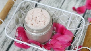 玫瑰鹽磨砂霜DIY  body scrub with rose salt [upl. by Yuh]