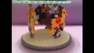 Tutorial Perler Bead 3D Carousel [upl. by Howey]