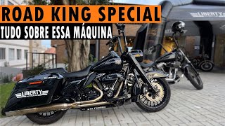 Road King Special  Avaliação completa dessa HarleyDavidson [upl. by Zeb]