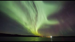 Aurore boreali timelapse Lapponia Finlandia Aurora Polare Rovaniemi amp Muonio Turismo Santa Claus [upl. by Eiramac149]