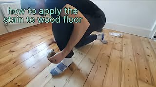 How to Apply Stain to Hardwood Floors  the RIGHT Way Even if Youre a Beginner [upl. by Readus520]