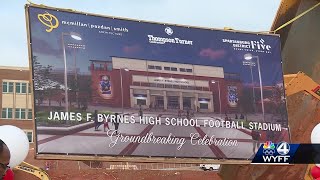 Byrnes High School gets new football stadium [upl. by Wehhtam]