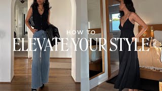 HOW TO MAKE YOUR OUTFITS BETTER  elevate your daily style ✨ [upl. by Aihsrop]