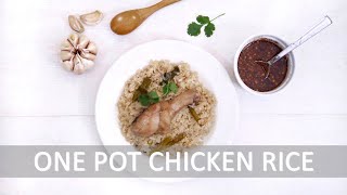 Resep One Pot Chicken Rice Recipe [upl. by Duster]