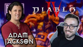 MacroBioBoi Interviews Adam Jackson at Blizzcon  Diablo 4 Expansion Abattoir of Zir and More [upl. by Agneta]