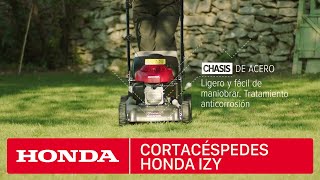 Cortacéspedes Honda IZY hobby [upl. by Akcired]