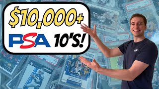 WE HIT A HUGE MILESTONE MASSIVE 500 Card PSA Return Part 7 NBA Basketball amp Football Collecting [upl. by Agon]