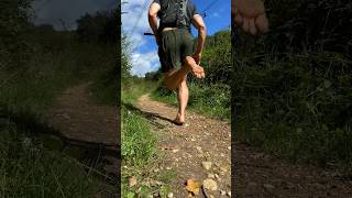 Everything you need to BAREFOOT run in 1 Minute barefootrunning barefootmovement footstrength [upl. by Bohlin452]