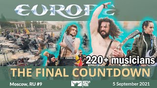 Europe  The Final Countdown Rocknmob Moscow 9 220 musicians [upl. by Irwinn873]