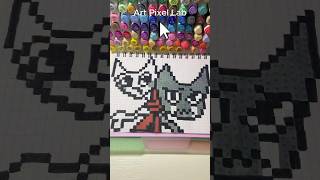 🙂Razzle amp Dazzle Dandy’s world pixel art 🙂 pixelartideas artpixellab pixelart dandysworld [upl. by Eissahc]