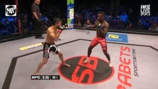 Demarte Pena vs Irshaad Sayed  EFC 55  FULL FIGHT [upl. by Ahders]