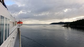 BC Ferries Inside Passage Part 1  Port Hardy to Pine Island [upl. by Yendys]