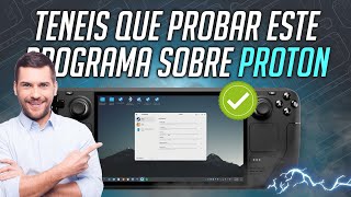 👏 TENEIS QUE PROBAR ESTE NUEVO PROGRAMA PARA INSTALAR PROTON Y LUTRIS WINE [upl. by Felicia]