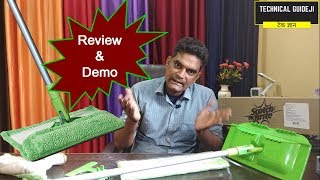 Scotch Brite Mop Review amp Demo  Scotch Brite Flat Mop and Refill Combo Review amp How to Use [upl. by Masterson136]