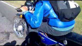 Viaje con Suzuki ax 100 y Ybr 125 [upl. by Nanahs]