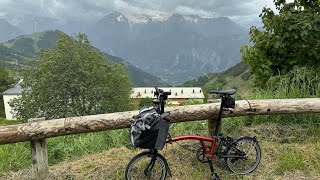 Climbing Alpe D’Huez on a Brompton [upl. by Assener]