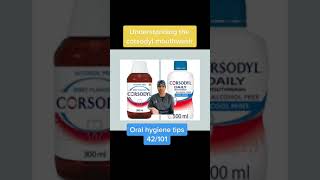 quotCorsodyl Mouthwash What You Need to Knowquot I Brush My Teeth 🦷 shorts dentist youtubeshorts [upl. by Ries65]