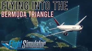 FLYING INTO THE BERMUDA TRIANGLE MSFS Full Flight with VATSIM [upl. by Aeki]